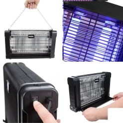 Perel Draadloze Insectenbestrijders 360° - 2 X 10 W
