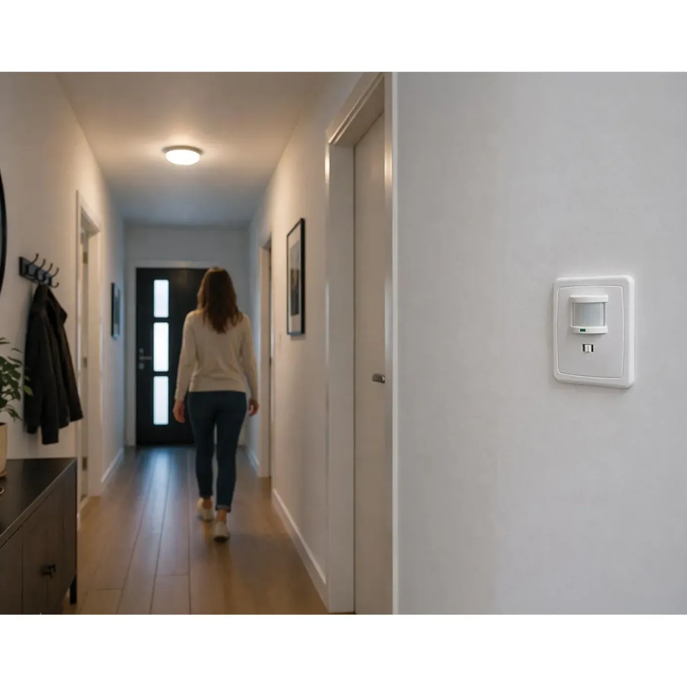 Perel Ems108 Pir Bewegingssensor Inbouw 160° Voor Binnen