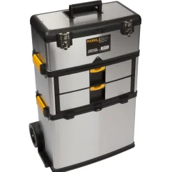 Perel Gereedschapswagen 3-in-1, 57 X 35 X 83 Cm, Grijs, Polypropyleen