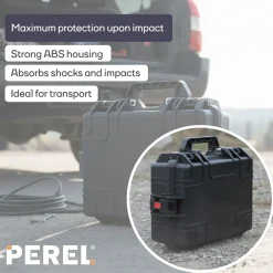 Perel Hc450st Hardcase Koffer Ip67 Met Plukschuim Waterdicht