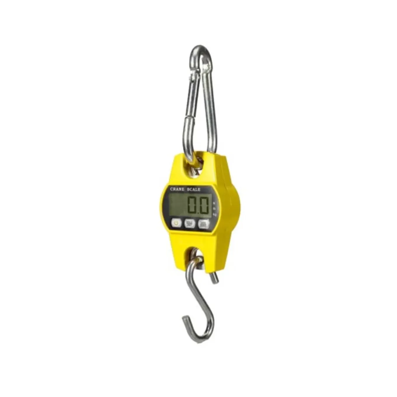 Perel Kraanweegschaal, digitaal, 300 g tot 300 kg, 8.2 x 4.8 x 14cm, Geel, ABS