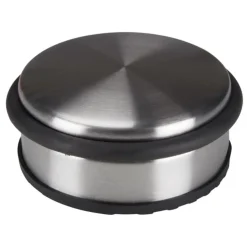 Perel Tl74052 Ronde Deurstopper Rvs 1,1 Kg Grijs Zonder Boren