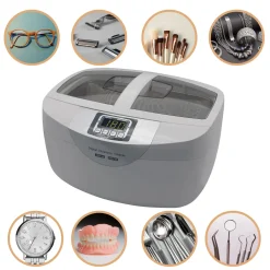 Perel Vtusc3 Ultrasoon Reiniger 2.6 L 35 Khz Voor Sieraden En Brillen