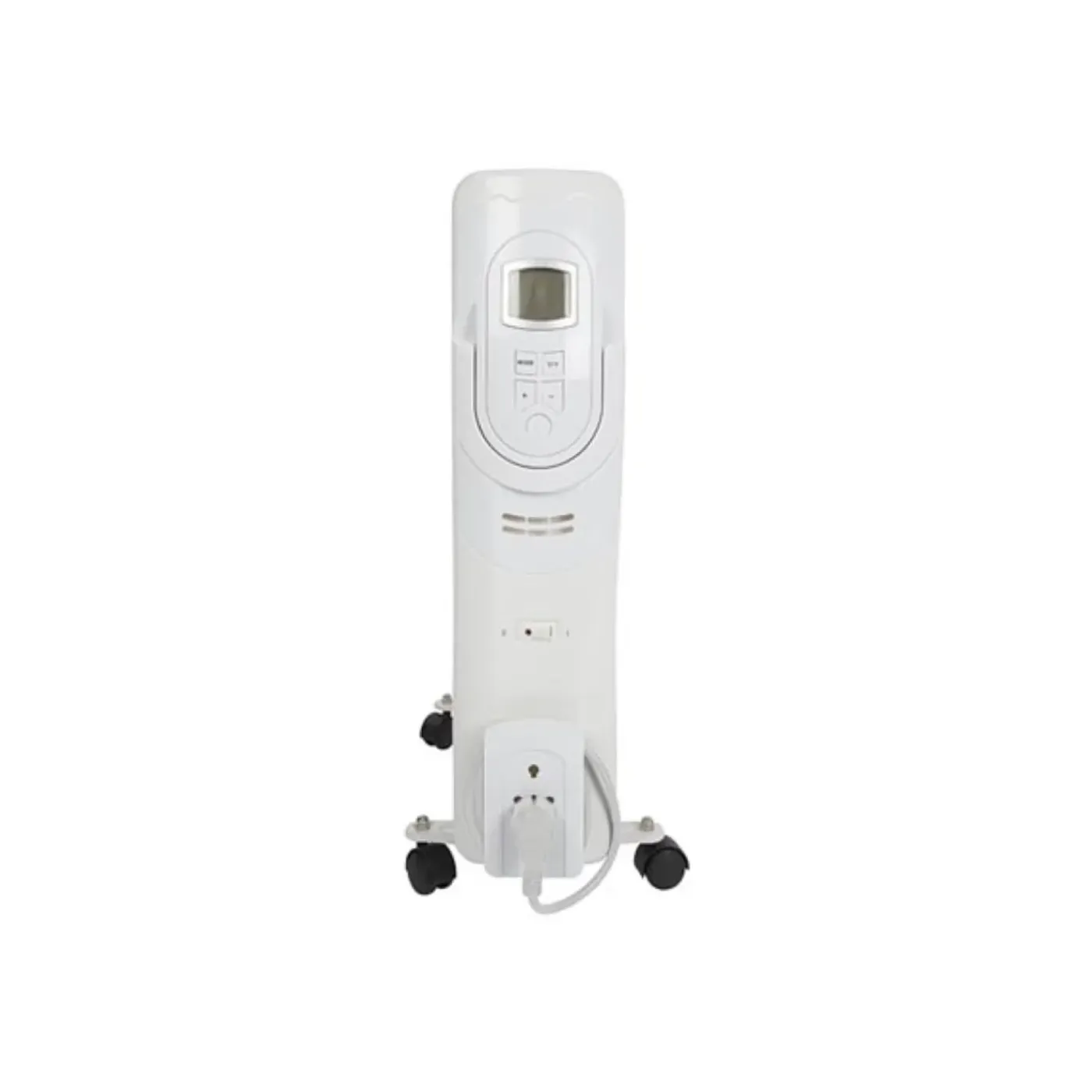 Perel 2500w Olieradiator Met 11 Ribben, 3 Warmtestanden, Lcd-display, 24 X 48 X 62.5 Cm, 2500 W, Wi