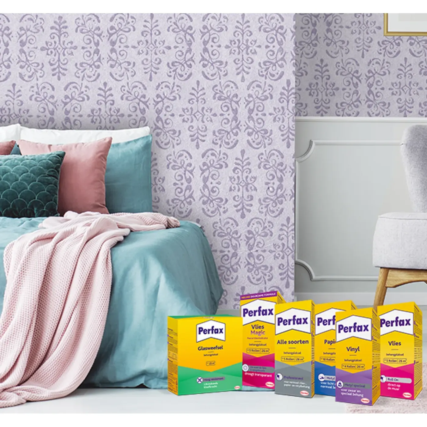 Perfax Papier Behanglijm Extra Sterk - Transparant - 125g