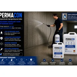 Permacon - Beton Impregneermiddel - 4m2 - 1 Liter