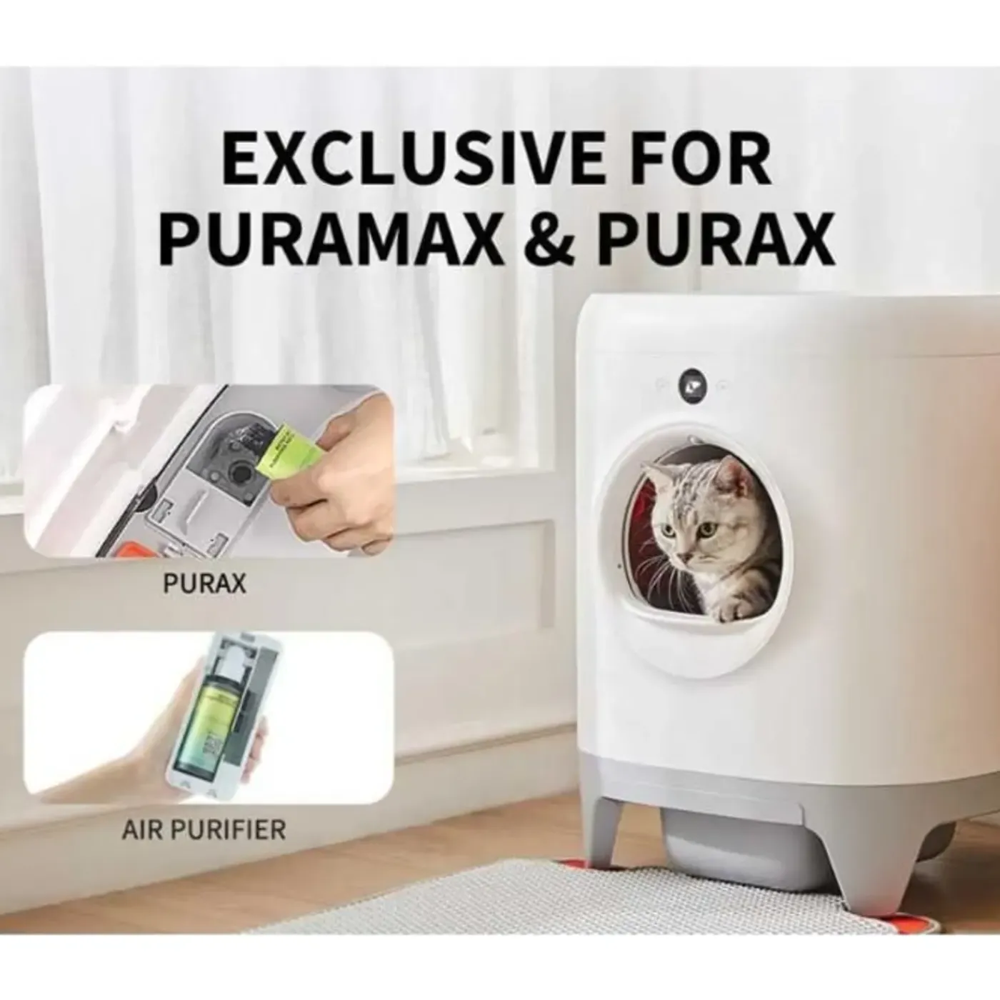 PETKIT Set Van 4 Zuiverende Navullingen Voor Geurverspreider Pura Air Smart