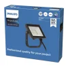 Philips Breedstraler ProjectLine - Zwart - 20W - 1800lm - Warm Wit - IP65