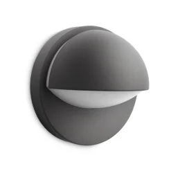 Philips Buitenwandlamp June - Antraciet - E27 - 12W
