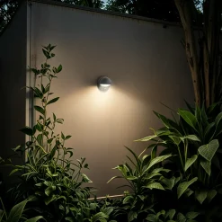Philips Buitenwandlamp June - Antraciet - E27 - 12W - met Sensor