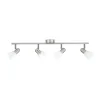 Philips Burlap Opbouwspot Met 4 Lichtpunten (wit/aluminium) - E14 Fitting