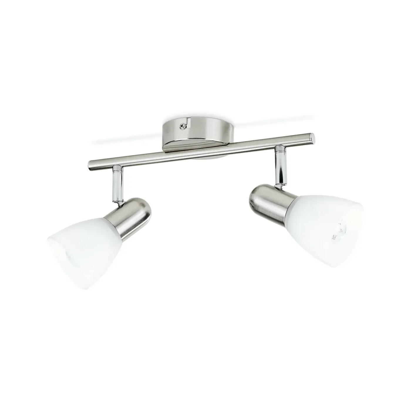 Philips Burlap Opbouwspot Met 2 Lichtpunten (wit/aluminium) - E14 Fitting