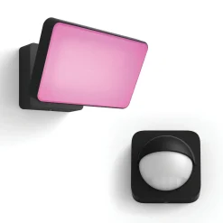 Philips Hue Discover Verstraler (zwart) - Incl. Bewegingssensor Voor Buiten