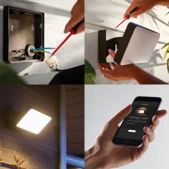 Philips Hue Discover Verstraler (zwart) - Incl. Bewegingssensor Voor Buiten