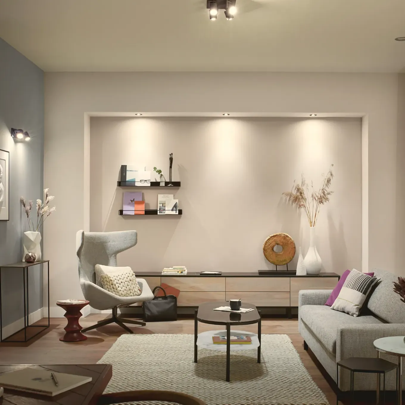 Philips Hue inbouwspot Milliskin wit rond GU10 5W 3 stuks