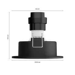 Philips Hue inbouwspot Milliskin wit GU10 5W