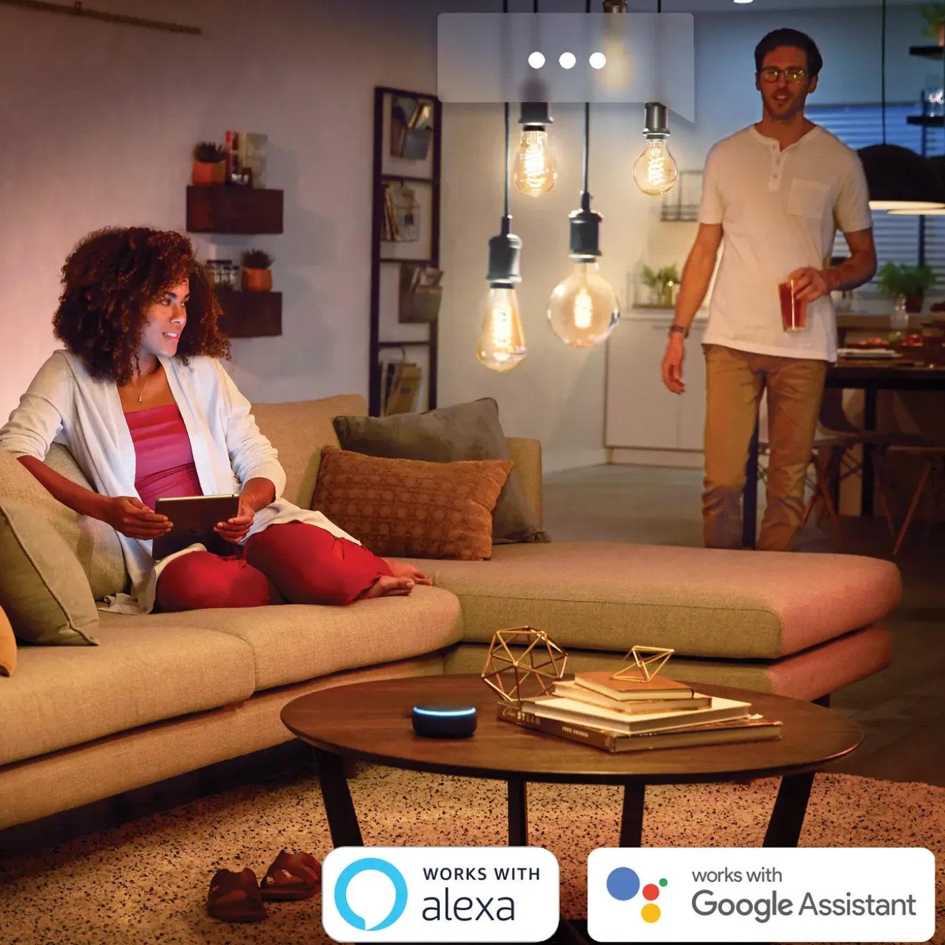 Philips Hue ledfilamentlamp edison ST64 E27 7W