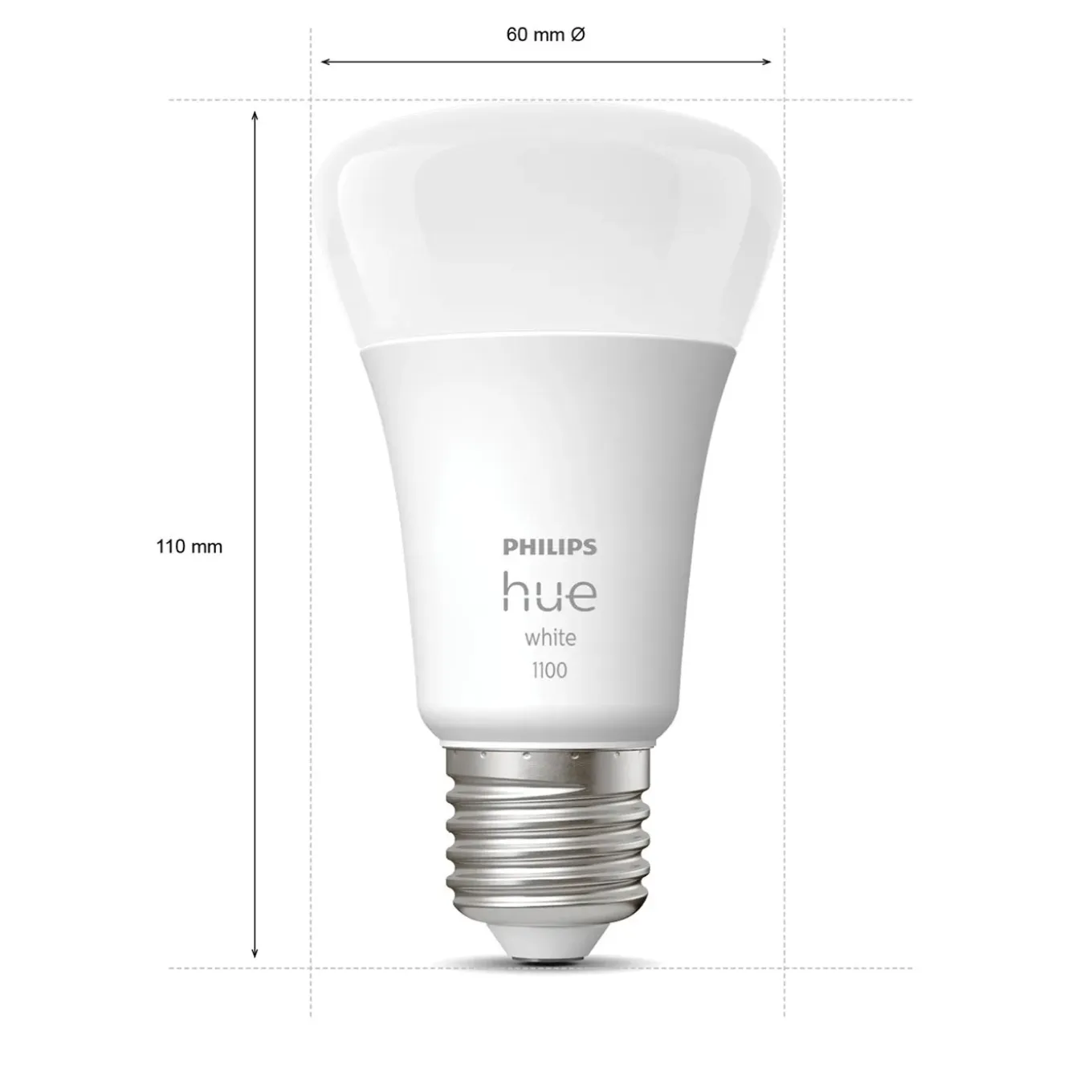 Philips Hue ledlamp A60 warm wit E27 9,5W