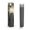 Philips Hue Lucca sokkellamp - warmwit licht - zwart - hoog