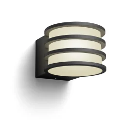 Philips Hue Lucca wandlamp - warmwit licht - zwart
