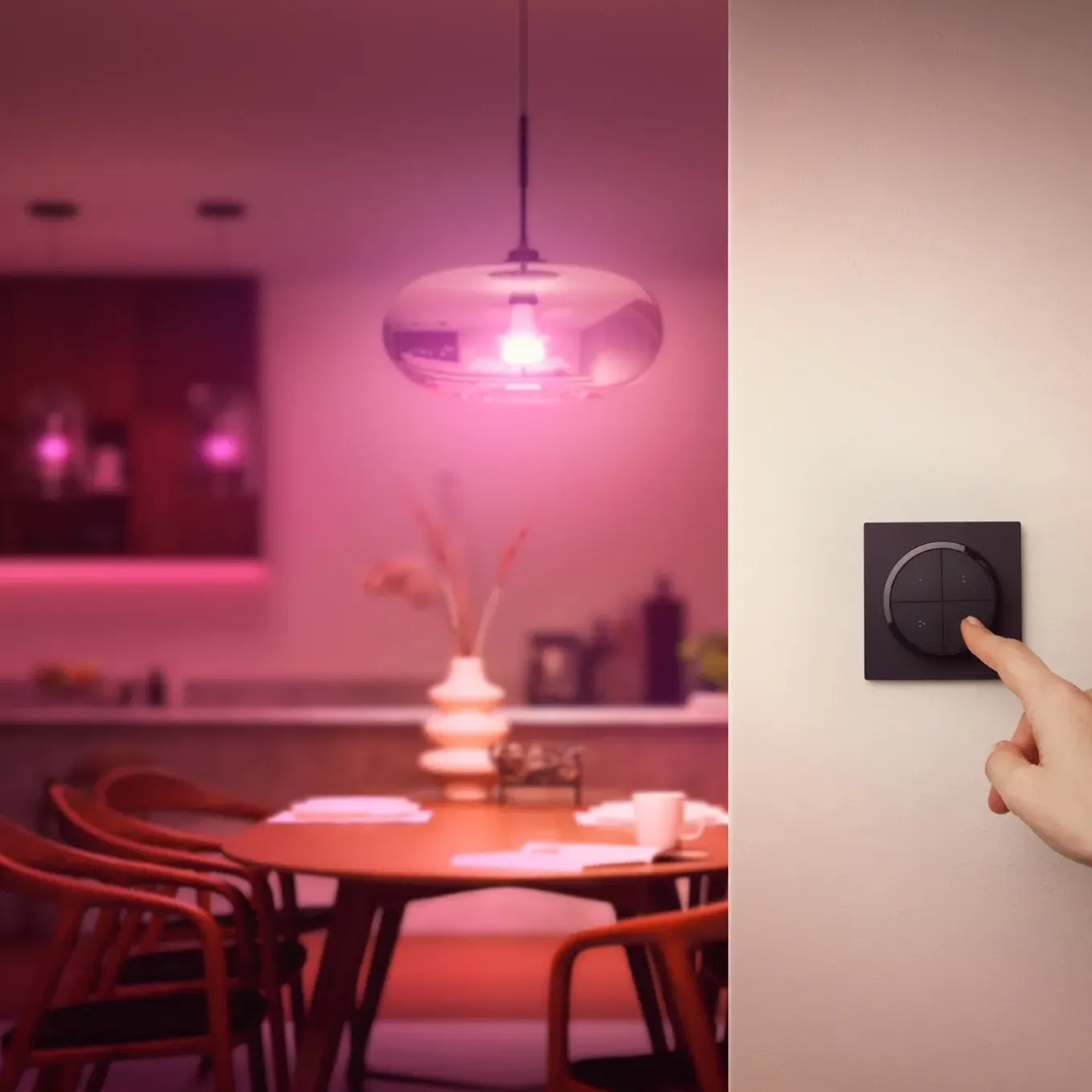 Philips Hue Tap Dial Switch Draadloze Draaischakelaar - Zwart Mat