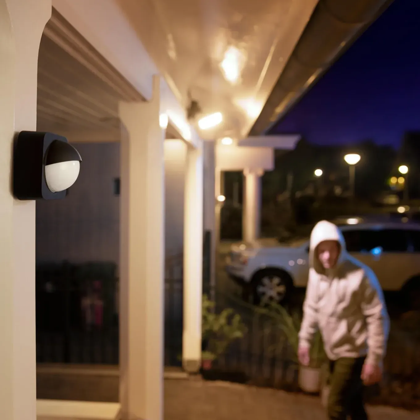 Philips Hue Welcome Verstraler (zwart) - Incl. Bewegingssensor Voor Buiten