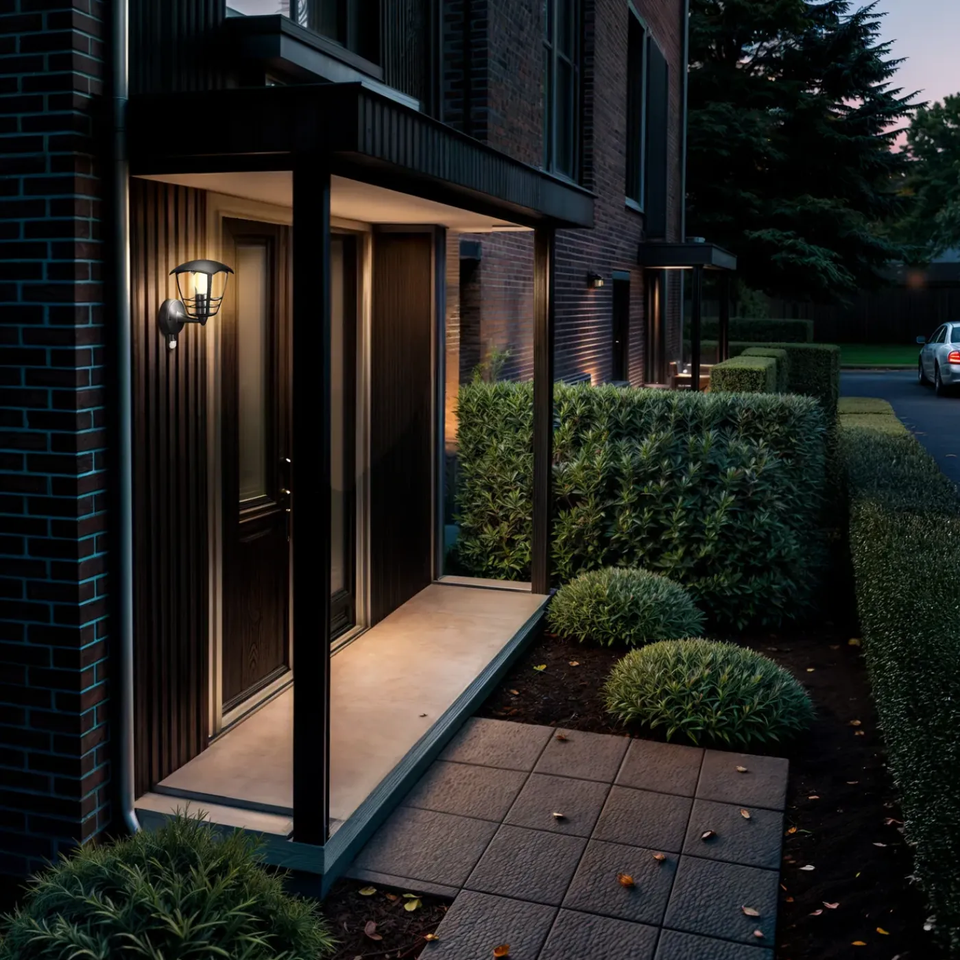 Philips muurverlichting Creek met bewegingssensor E27