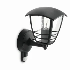Philips muurverlichting Creek met bewegingssensor E27
