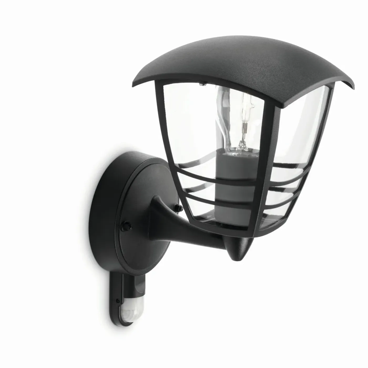 Philips muurverlichting Creek met bewegingssensor E27