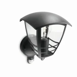 Philips muurverlichting Creek met bewegingssensor E27