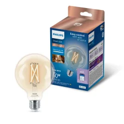 Philips slimme ledfilamentlamp G95 E27 7W