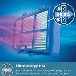 Philips Stofzuiger Met Zak Fc8241/09 Serie 2000 Powergo 750w 77db Intens Zwart
