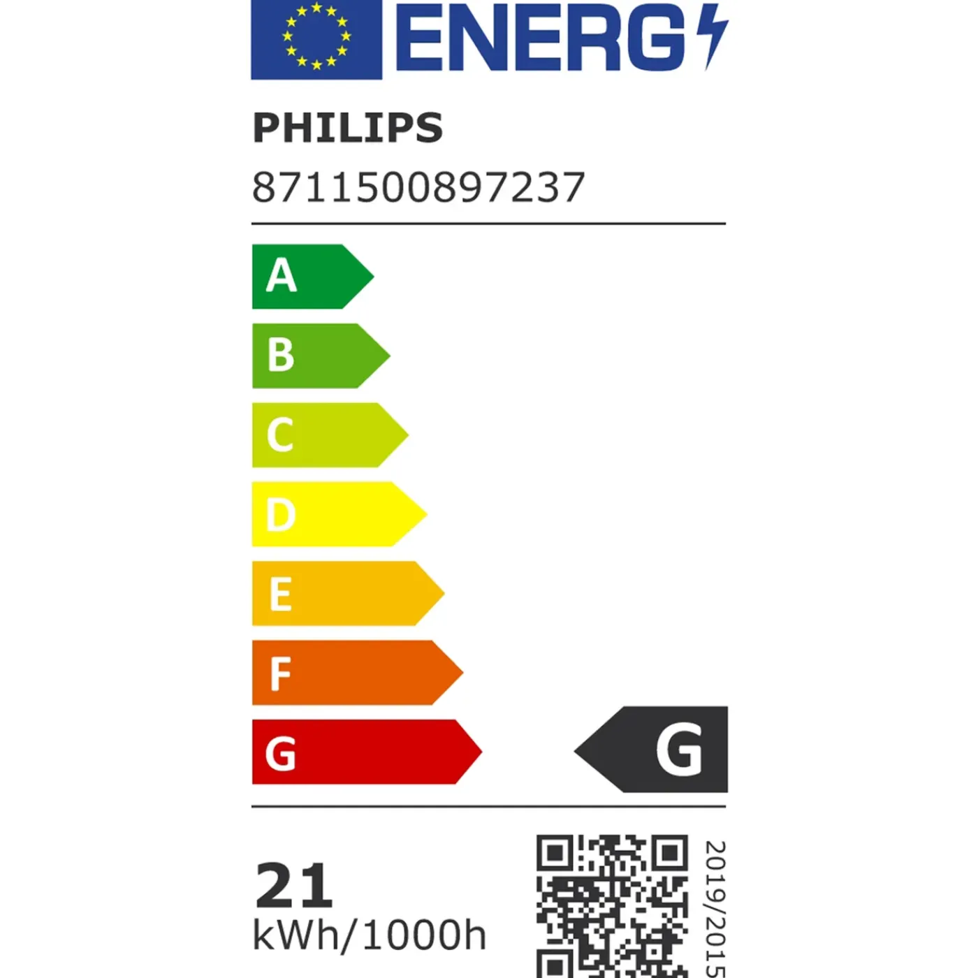 Philips TL buis koel wit 21W G5