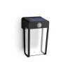 Philips wandlamp Shroud zwart 2,3W met sensor