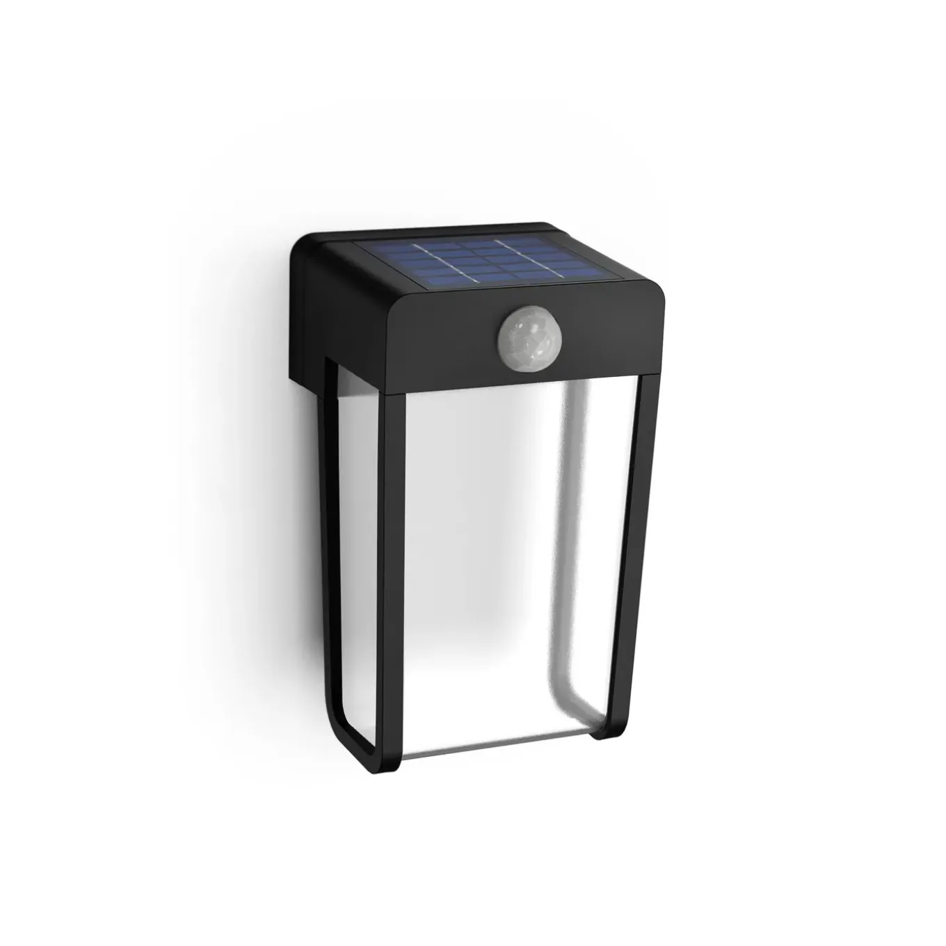 Philips wandlamp Shroud zwart 2,3W met sensor