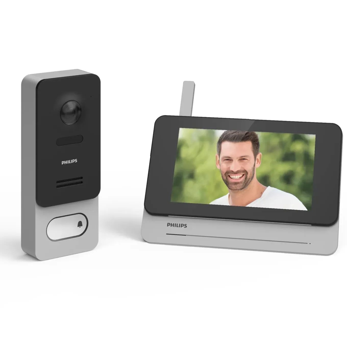 Philips WelcomeEye Wireless Videodeurbel - Op Batterij - HD