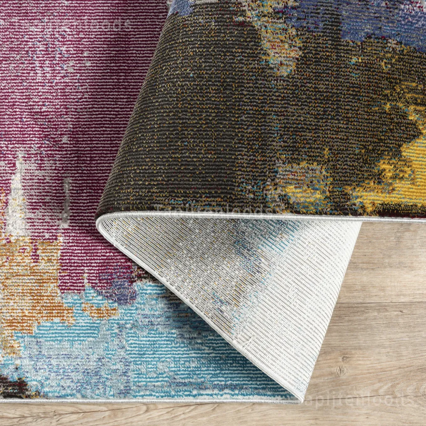 Picasso Artisan Vintage Rond Vloerkleed Multi - 160 Cm Diam.