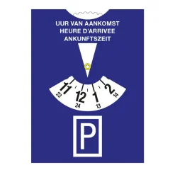 Pick Up Pickup Parkeerschijf 11x15cm