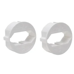 Pinfix stopcontact adapter wit 2 stuks