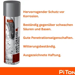 Piton - Anti-grind Coating Spuitbus - Wit - 500 Ml
