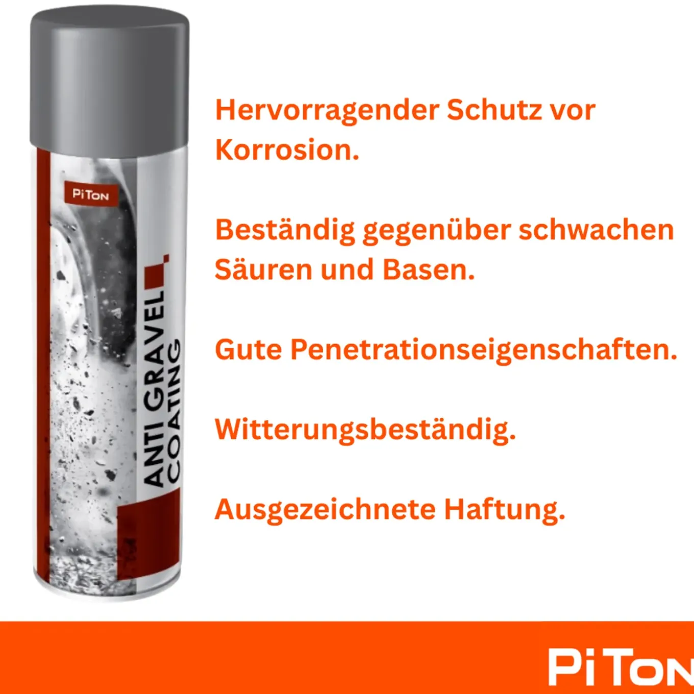 Piton - Anti-grind Coating Spuitbus - Wit - 500 Ml