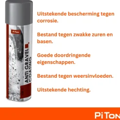 Piton - Anti-grind Coating Spuitbus - Wit - 500 Ml