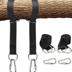 Pitt & Co.® Ophangsysteem voor Hangmat/Schommel/Netschommel, Inclusief Haken, set van 2 stuks