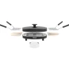 Pizza Family 4 – Pizzamaker voor 4 Mini Pizza’s - Pizza oven - 900W - Tristar PZ‑9174
