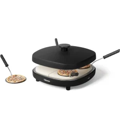 Pizza Family 4 – Pizzamaker voor 4 Mini Pizza’s - Pizza oven - 900W - Tristar PZ‑9174