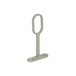 Plafondsteun Spaceo - Ovaal 30x15mm - Zamak Grijs - 1 stuk