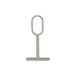 Plafondsteun Spaceo - Ovaal 30x15mm - Zamak Grijs - 1 stuk