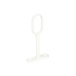SPACEO Plafondsteun - Ovaal 30x15mm - Zamak Wit - 1 stuk