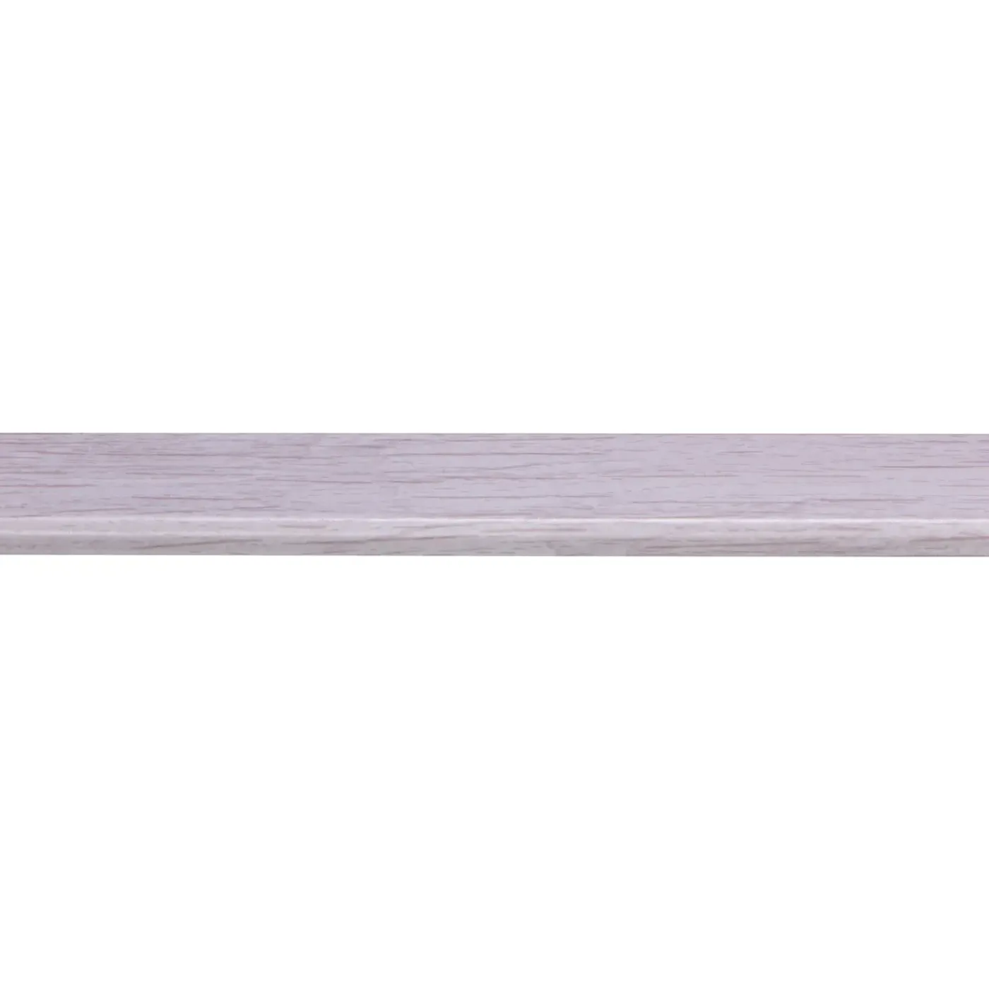 Overig Plakplint - Wit Eiken - MDF - Folie - 240cm - 5x24mm