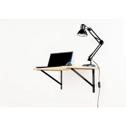 Plankdrager Industrie mat zwart 20x30cm